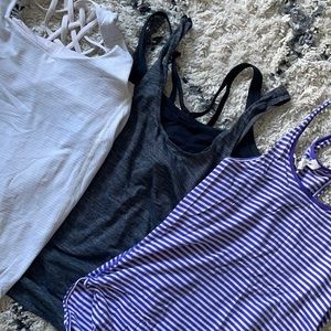 Lululemon Tank + Bra Lot